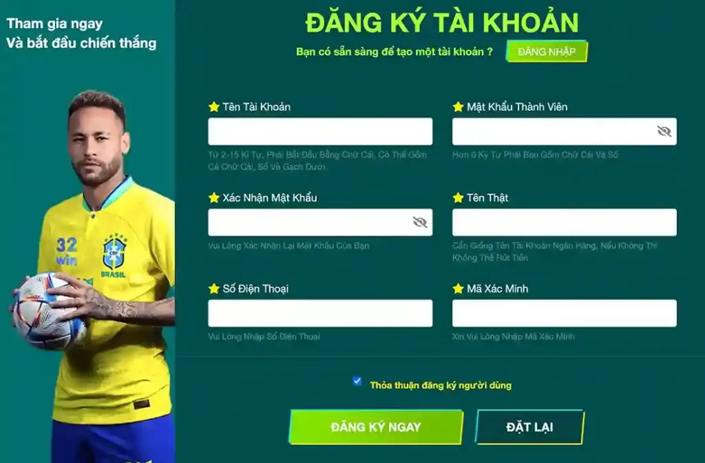 Đăng Ký Nhanh Chóng – Bắt Đầu Trải Nghiệm Ngay